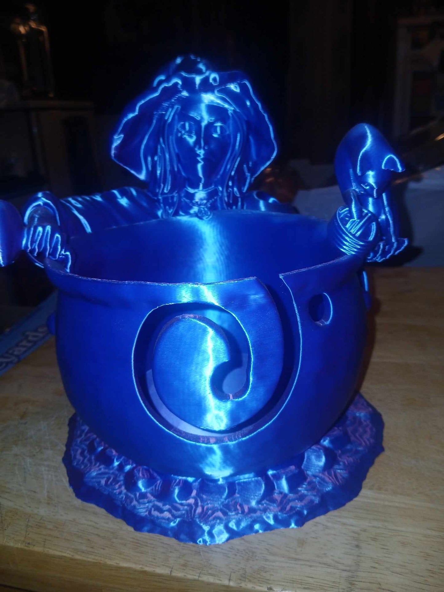Surprise Me! A RANDOM uniquely, imperfect color yarn bowl just for you! - High Quality Knitting or Crochet Bowl - Great Gift for the Crafter
