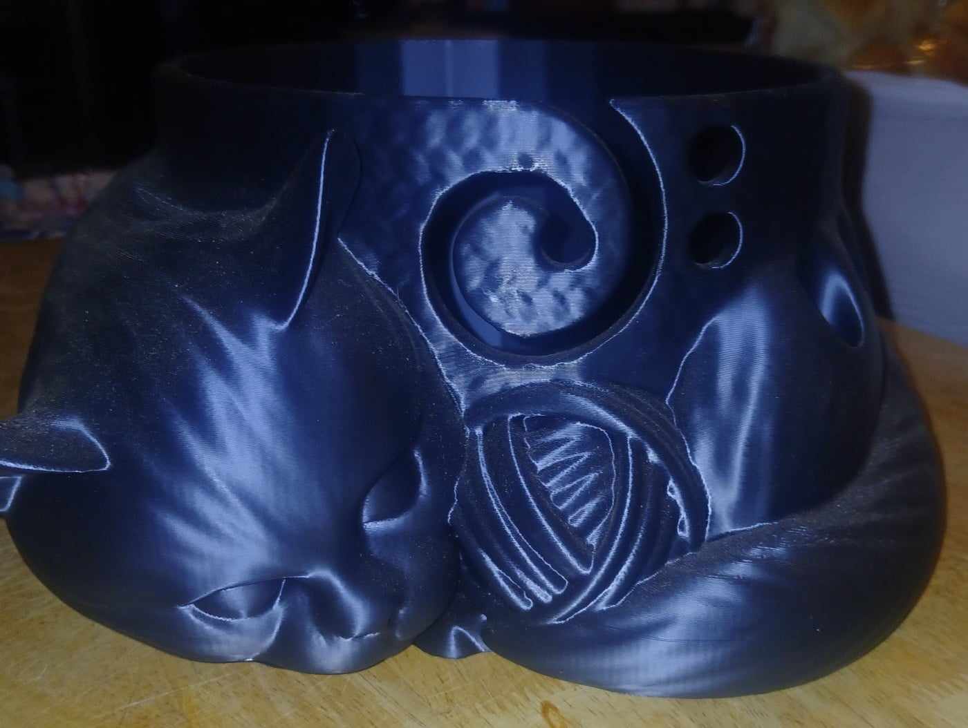 Surprise Me! A RANDOM uniquely, imperfect color yarn bowl just for you! - High Quality Knitting or Crochet Bowl - Great Gift for the Crafter