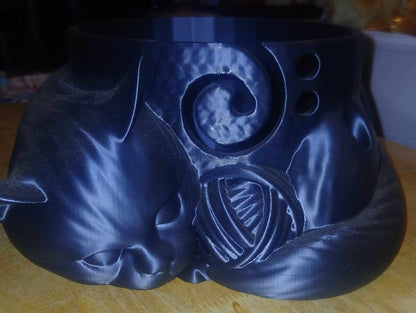 Surprise Me! A RANDOM uniquely, imperfect color yarn bowl just for you! - High Quality Knitting or Crochet Bowl - Great Gift for the Crafter