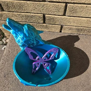 One Surprise Color Butterfly Yarn Bobbin Gift- Butterflies Yarn Organizer, Knitting, Crochet, Blanket, Corner to Corner, Graphgans, Thread, Beautiful